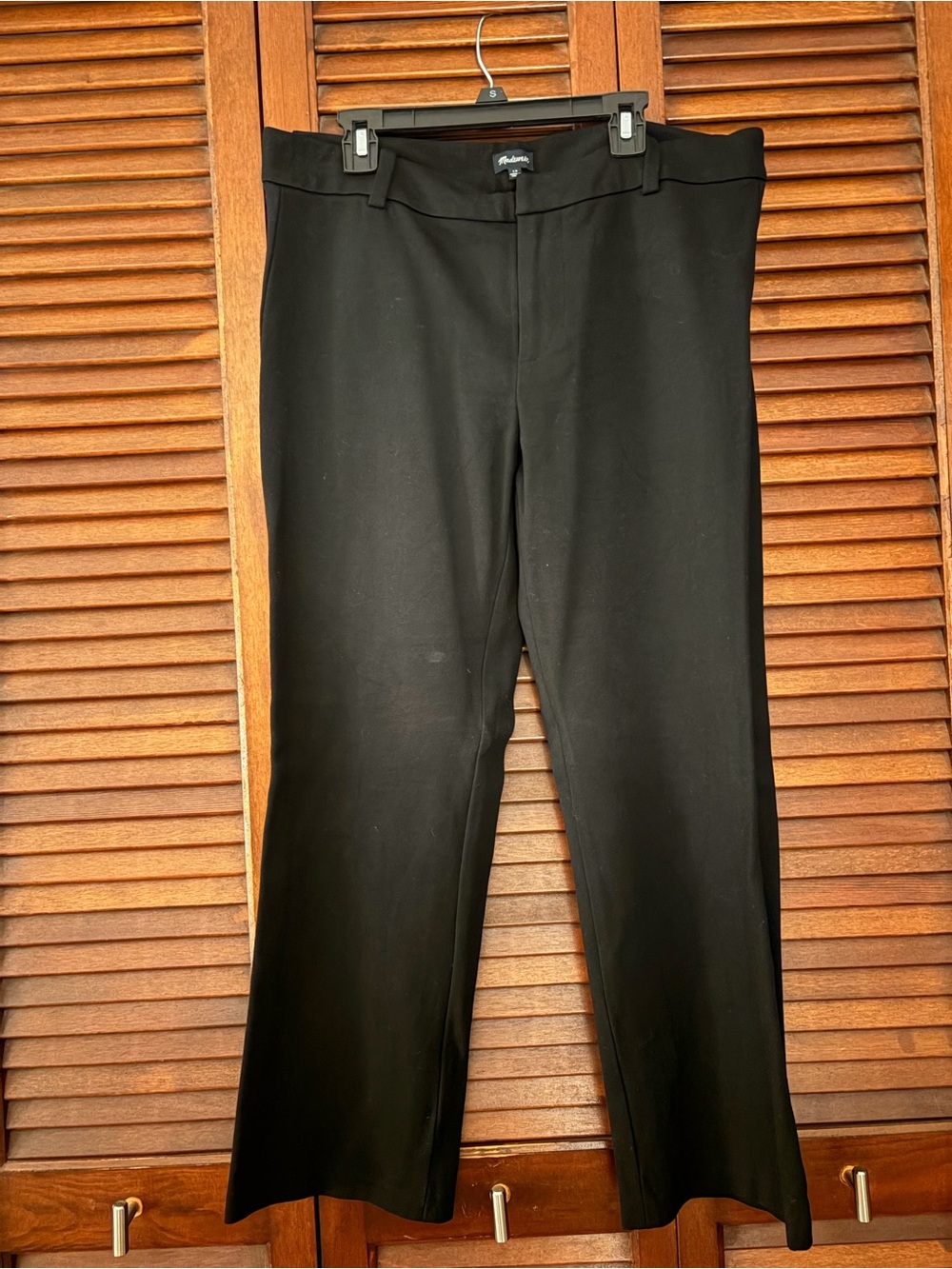 Madewell Black Women’s Dress Pants - Straight Leg